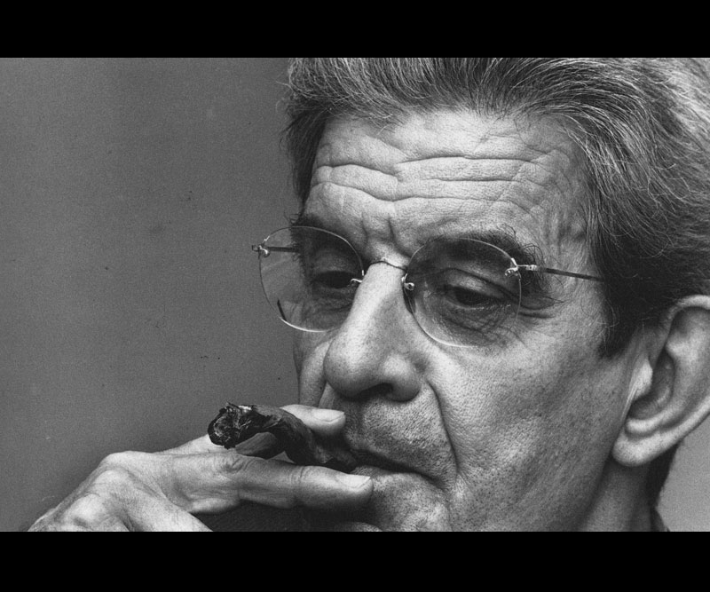 Lacan smoking a cigar